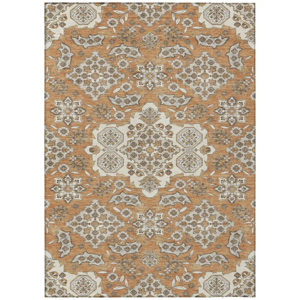 Chantille ACN1853 Terracotta 8' x 10' Rug