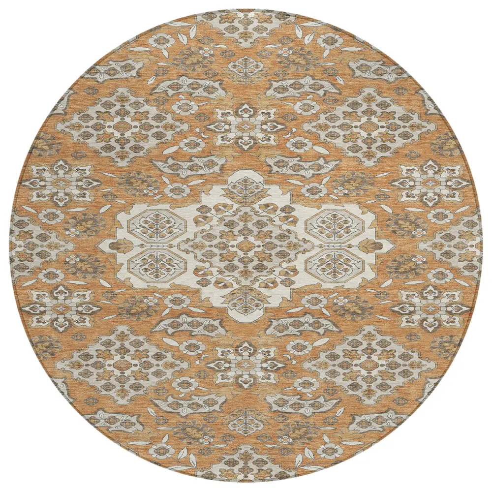 Chantille ACN1853 Terracotta 8' x 8' Rug