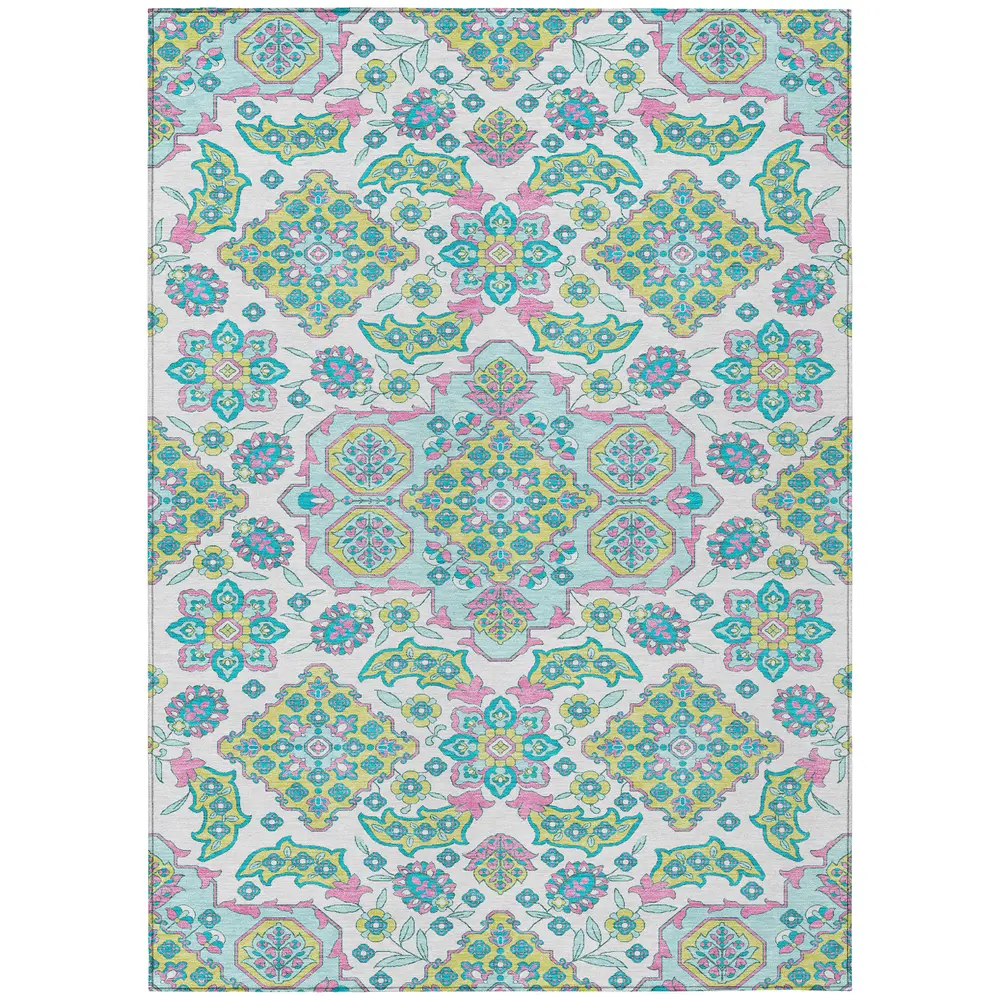 Chantille ACN1853 White 3' x 5' Rug