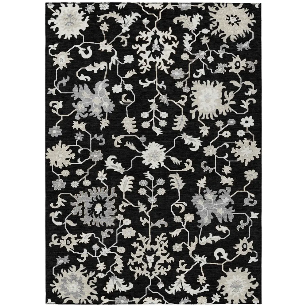 Chantille ACN1854 Black 8' x 10' Rug