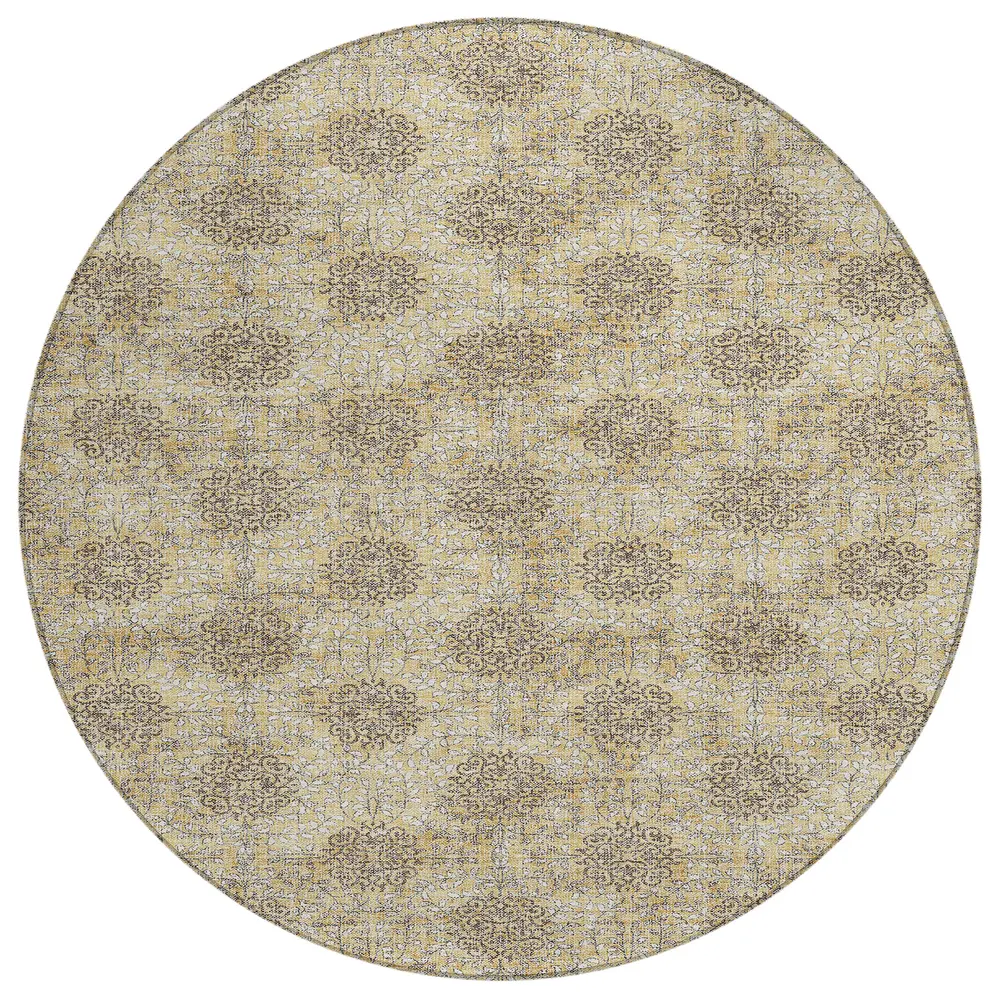Chantille ACN1856 Gold 8' x 8' Rug
