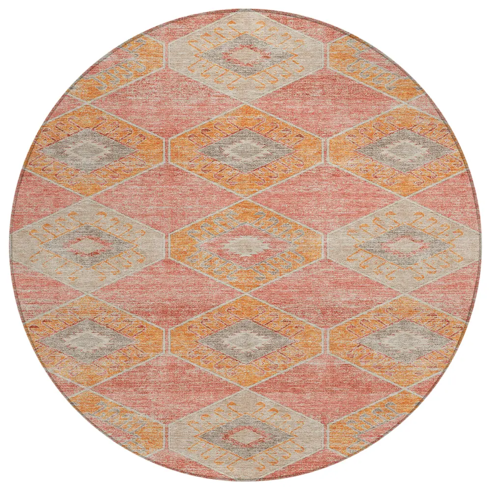 Chantille ACN1857 Coral 8' x 8' Rug