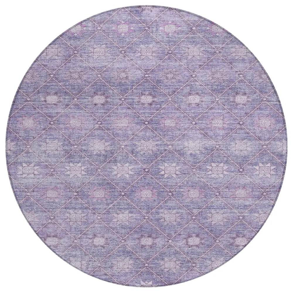 Chantille ACN1858 Purple 8' x 8' Rug