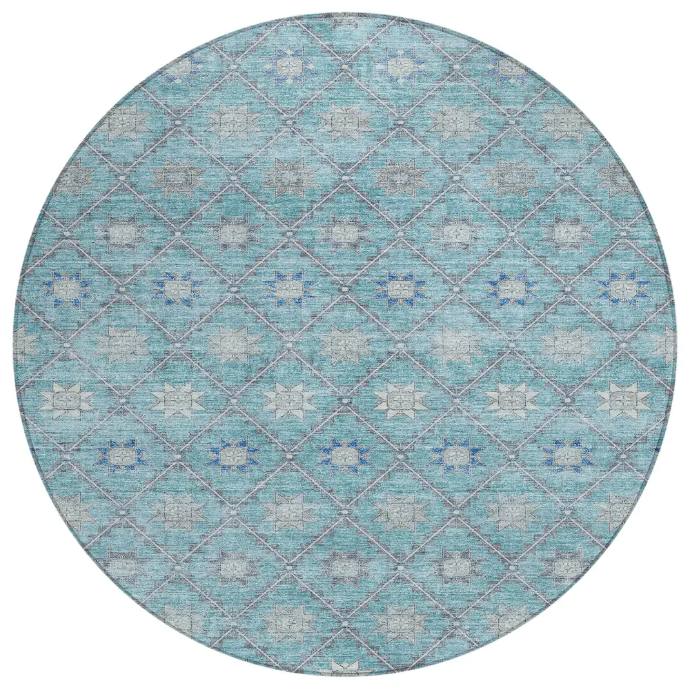 Chantille ACN1858 Teal 8' x 8' Rug
