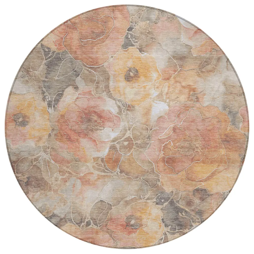 Chantille ACN1859 Peach 8' x 8' Rug