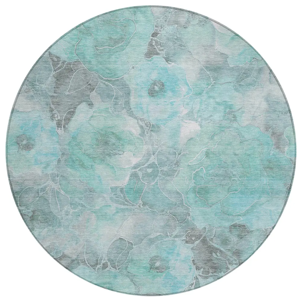 Chantille ACN1859 Teal 8' x 8' Rug