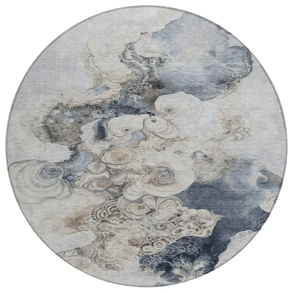 Chantille ACN1860 Gray 8' x 8' Rug