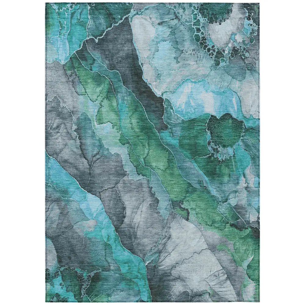 Chantille ACN1864 Teal 10' x 14' Rug