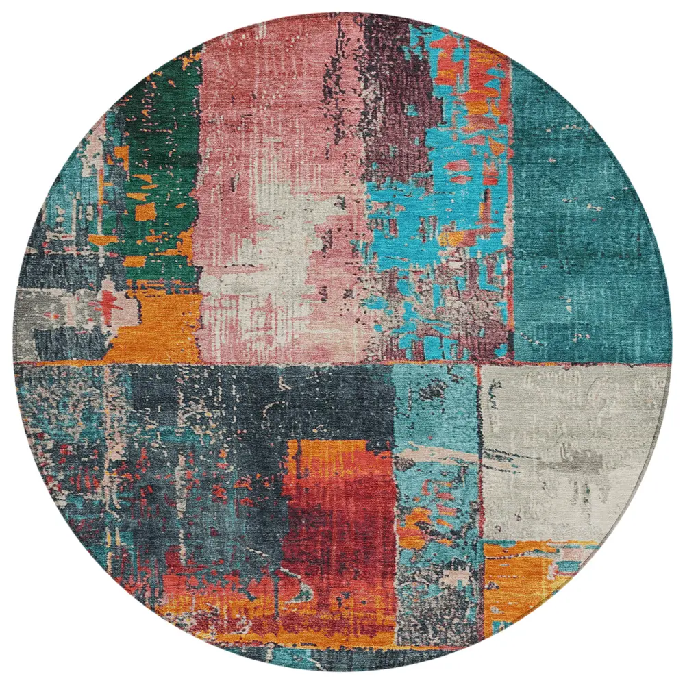 Chantille ACN1866 Teal 8' x 8' Rug