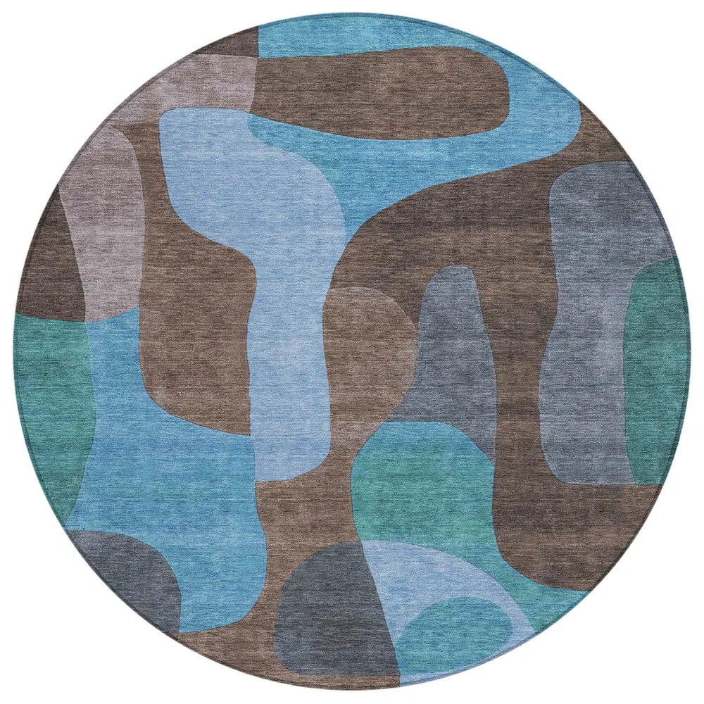 Chantille ACN1867 Brown 8' x 8' Rug