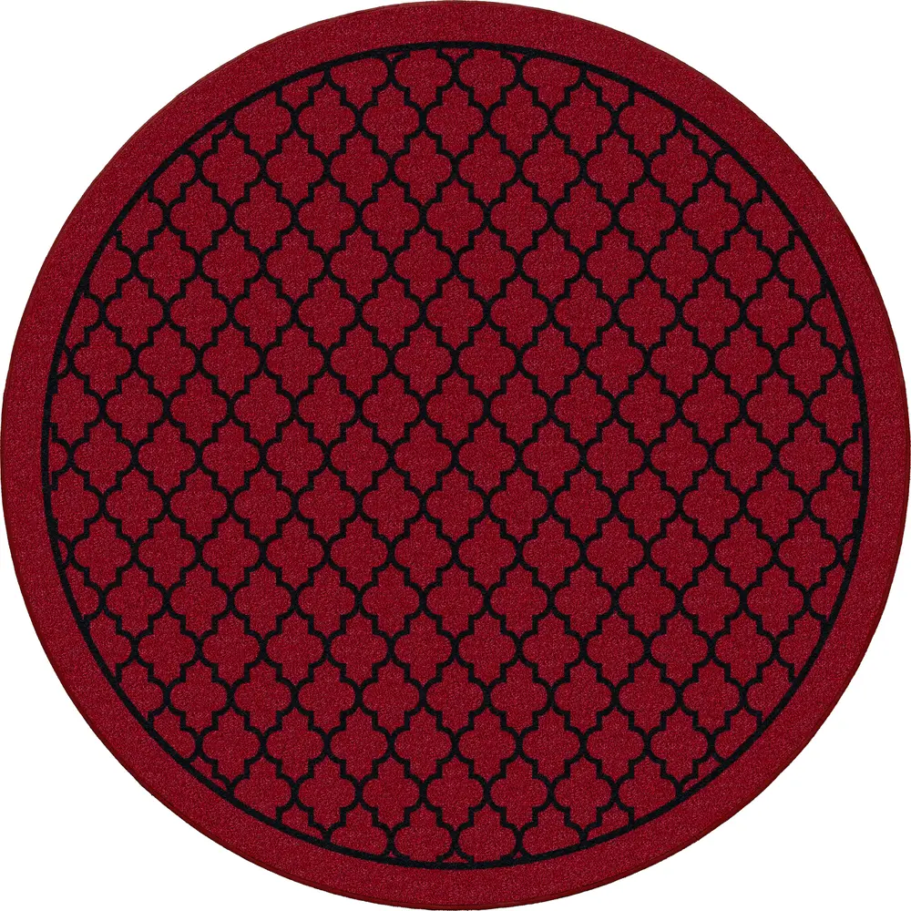 Winter Quilt Christmas Red 5'4