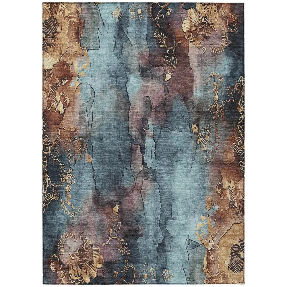 Chantille ACN1869 Blue 3' x 5' Rug