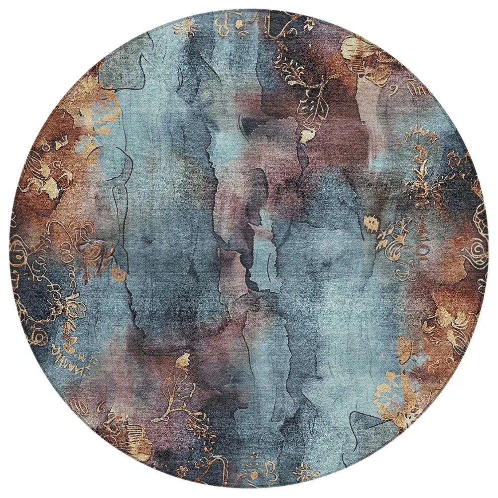 Chantille ACN1869 Blue 8' x 8' Rug