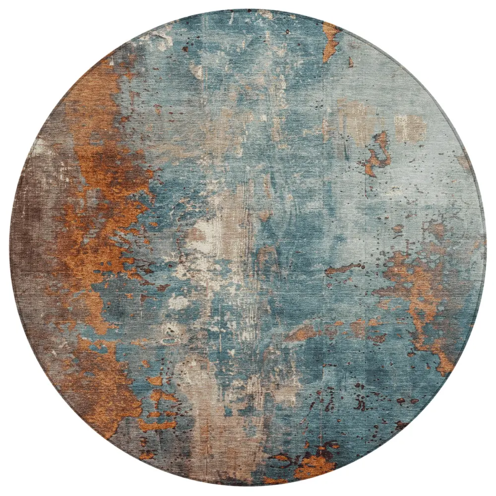 Chantille ACN1870 Teal 8' x 8' Rug