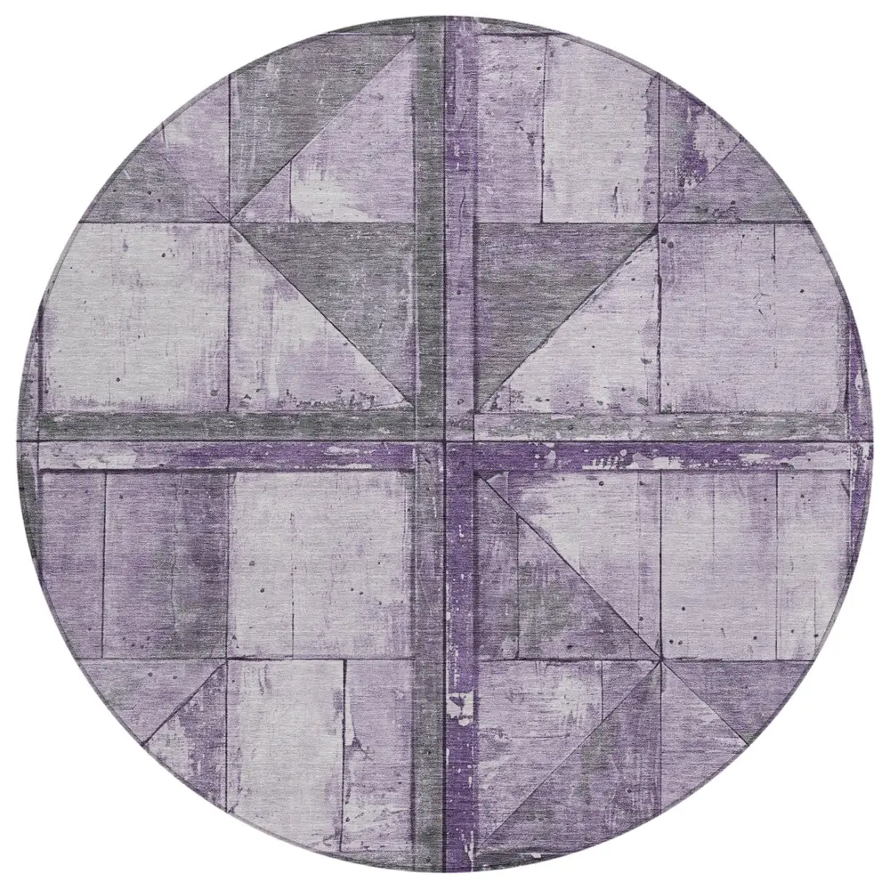 Chantille ACN1875 Purple 8' x 8' Rug