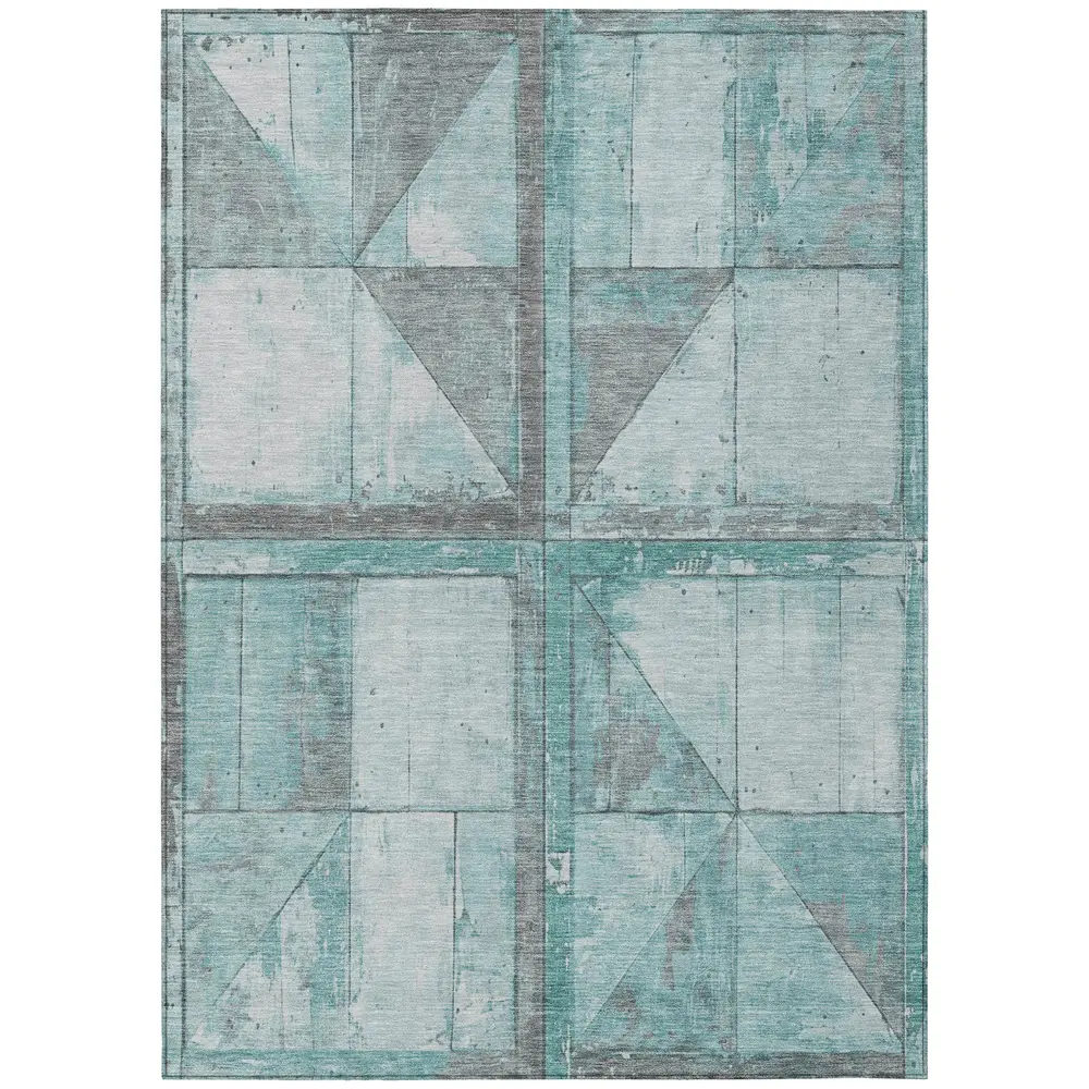 Chantille ACN1875 Teal 3' x 5' Rug