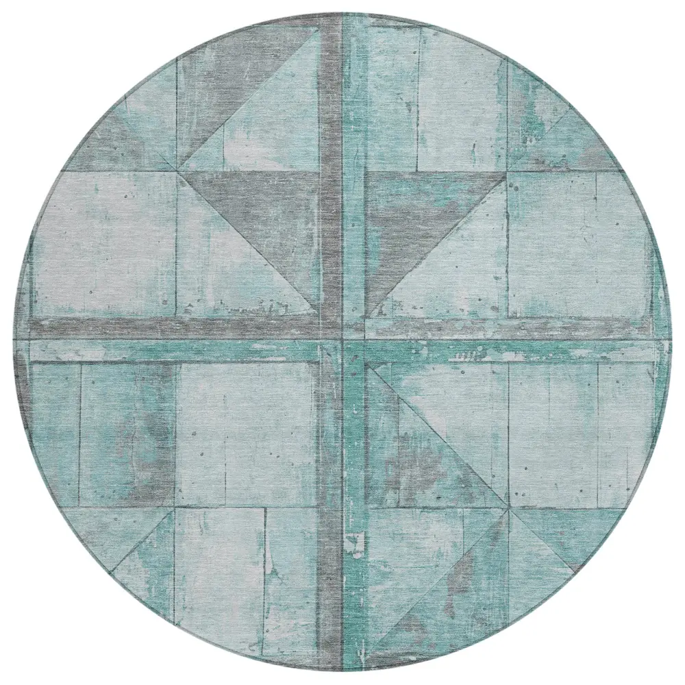 Chantille ACN1875 Teal 8' x 8' Rug