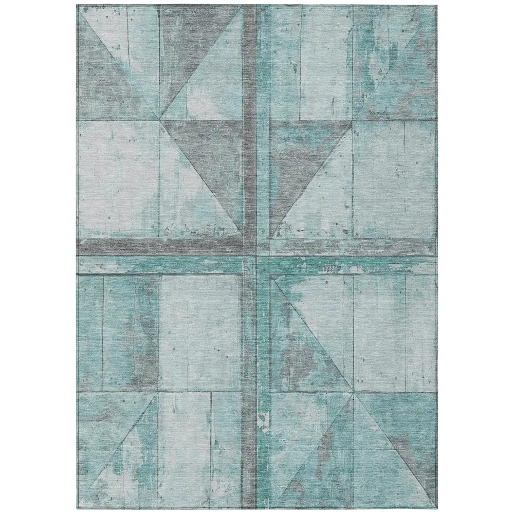 Chantille ACN1876 Teal 5' x 7'6