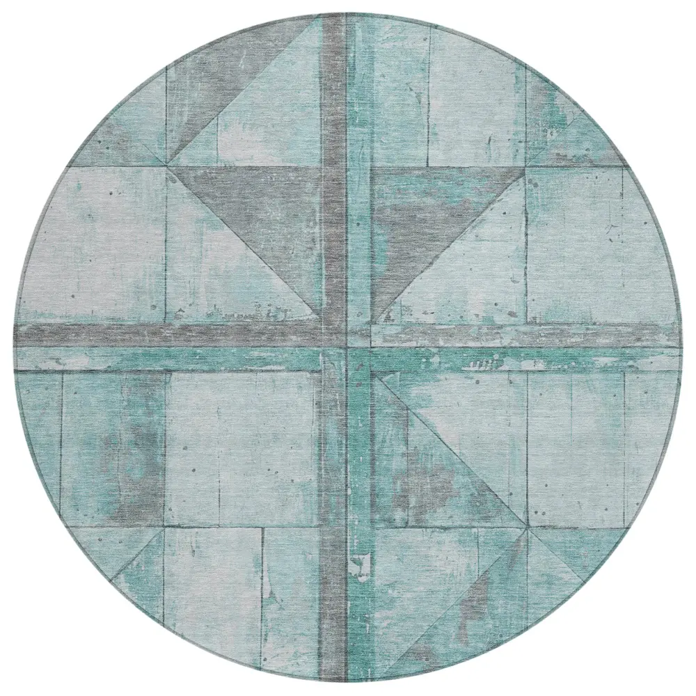 Chantille ACN1876 Teal 8' x 8' Rug