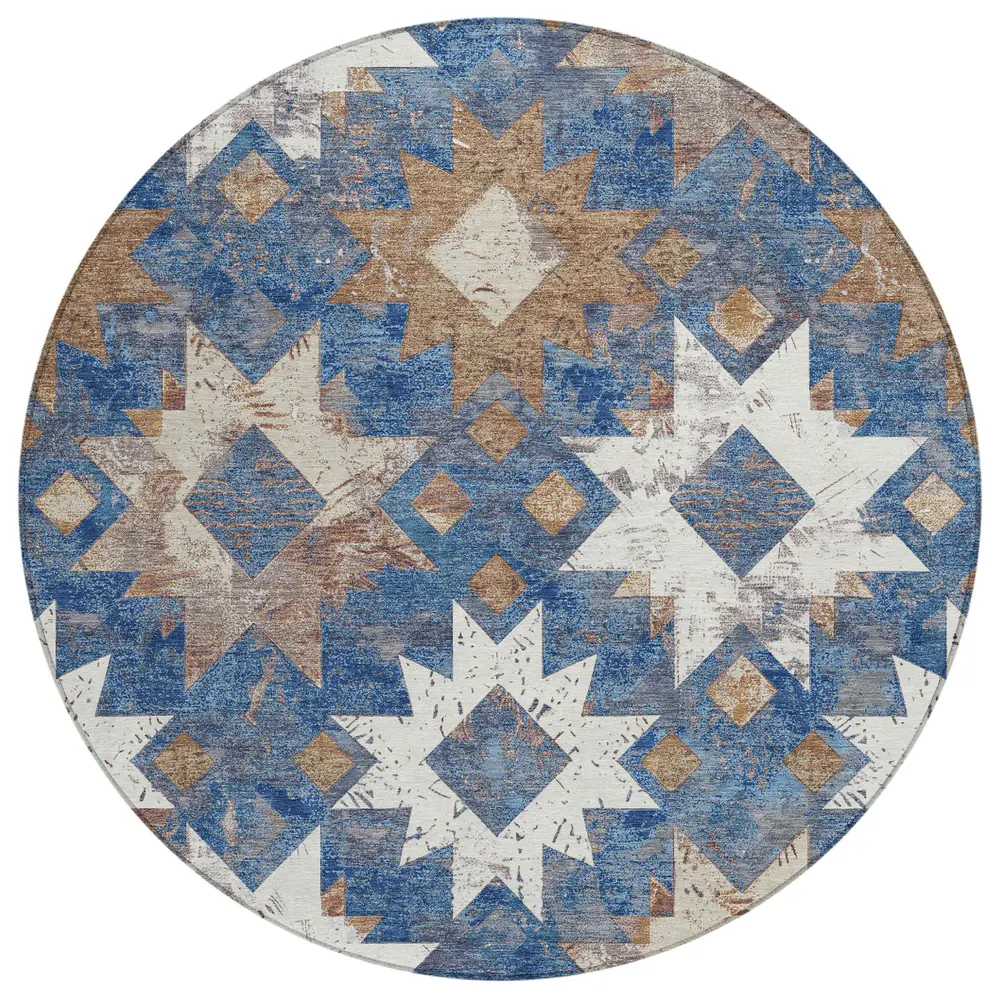 Chantille ACN1879 Blue 8' x 8' Rug