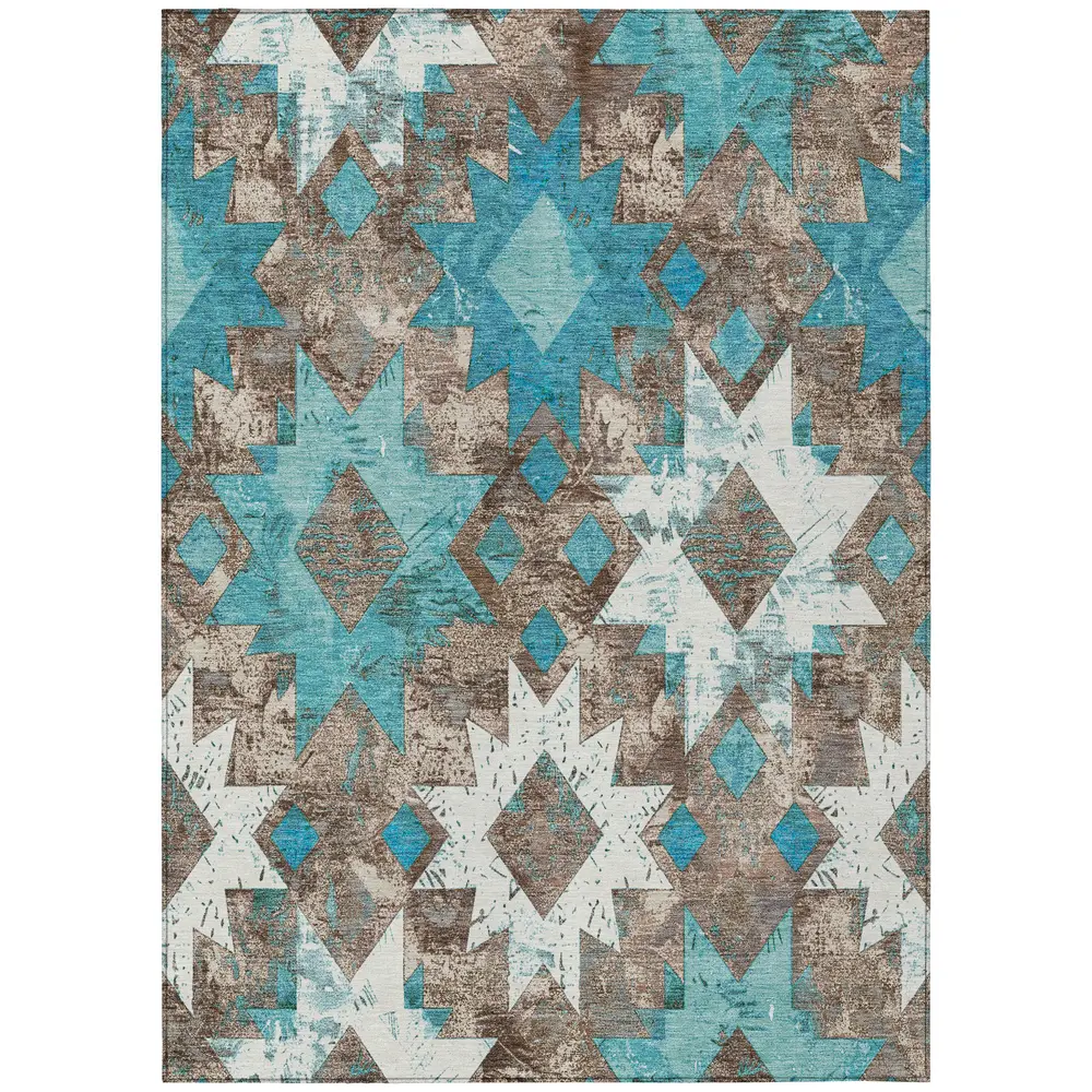 Chantille ACN1879 Teal 9' x 12' Rug