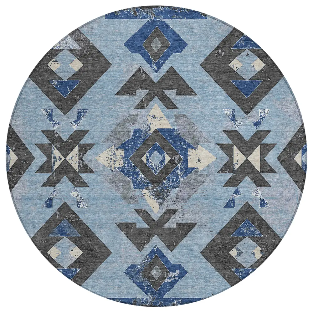 Chantille ACN1882 Blue 8' x 8' Rug