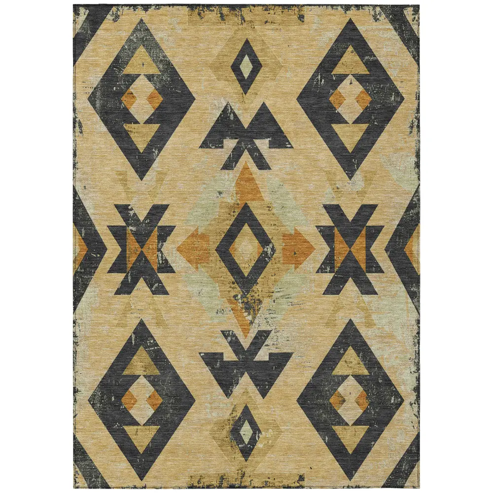 Chantille ACN1882 Gold 5' x 7'6