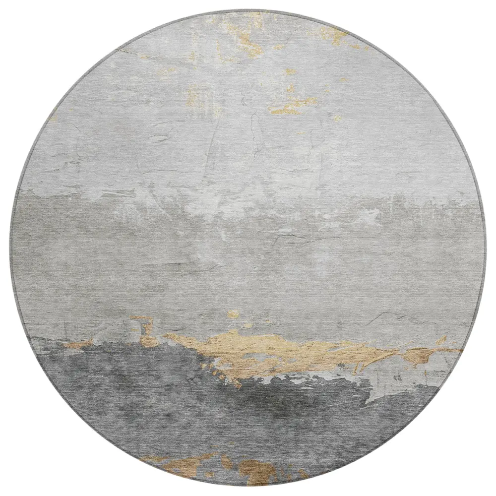 Chantille ACN1885 Gold 8' x 8' Rug