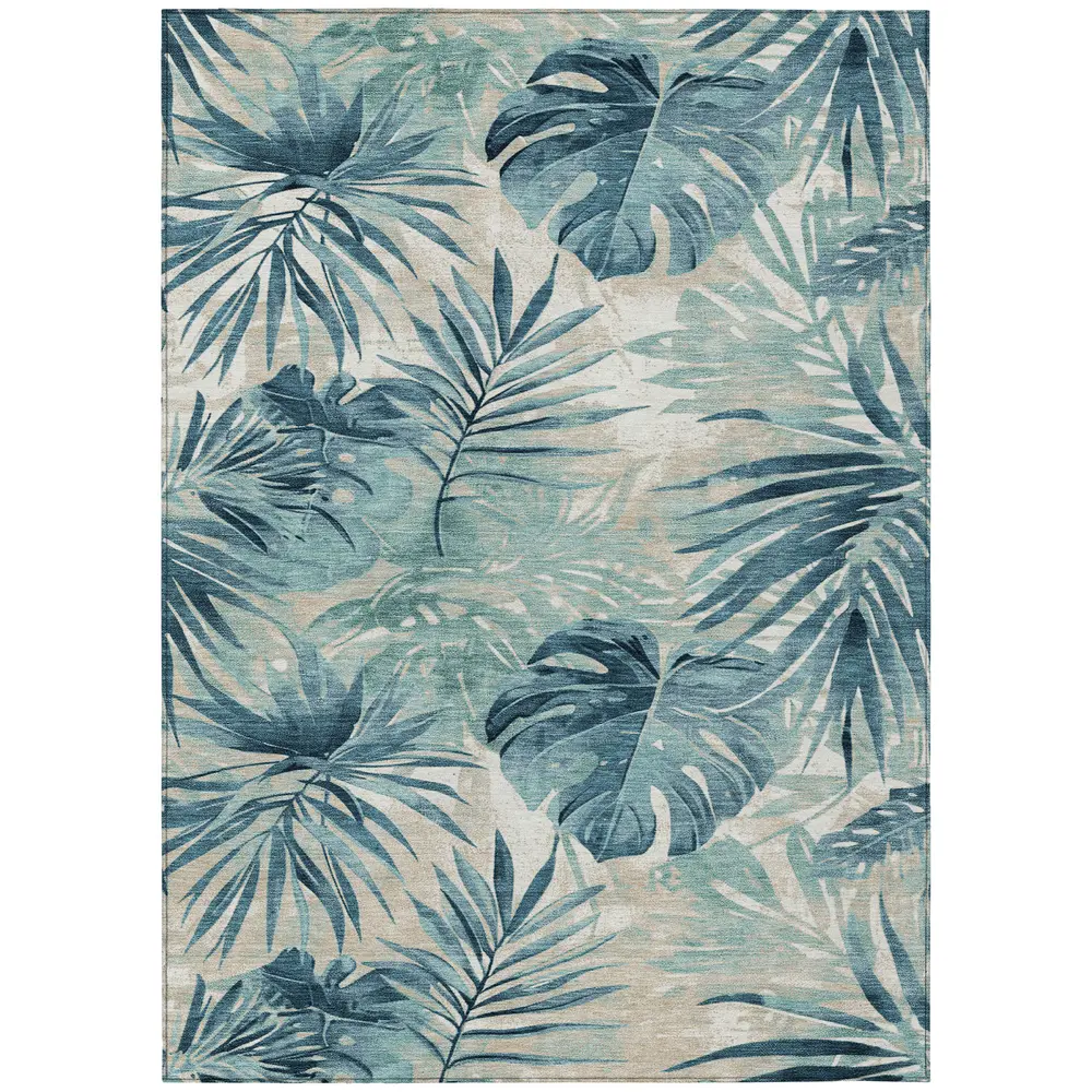 Chantille ACN1886 Teal 5' x 7'6