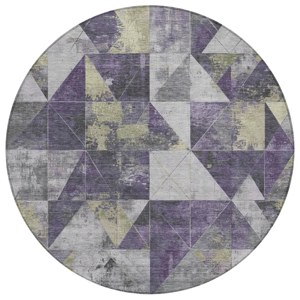 Chantille ACN1888 Purple 8' x 8' Rug
