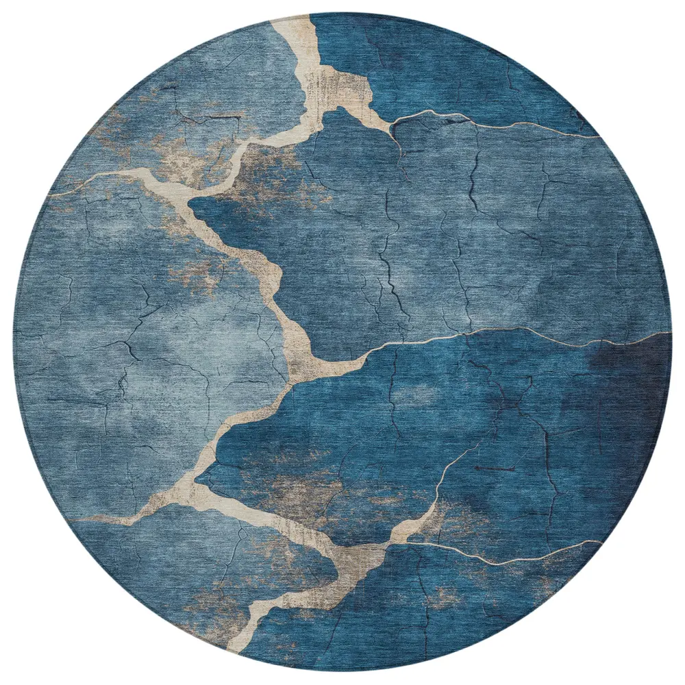 Chantille ACN1889 Navy 8' x 8' Rug