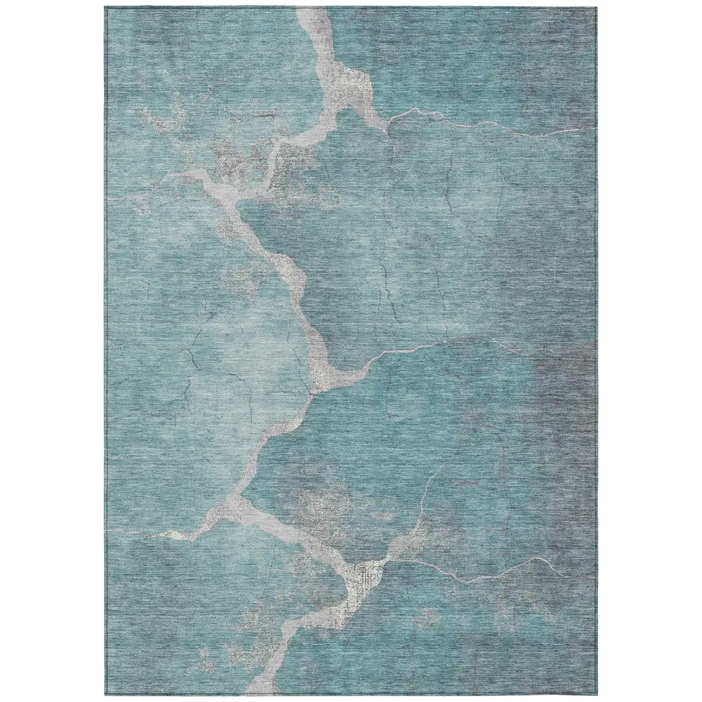 Chantille ACN1889 Teal 3' x 5' Rug