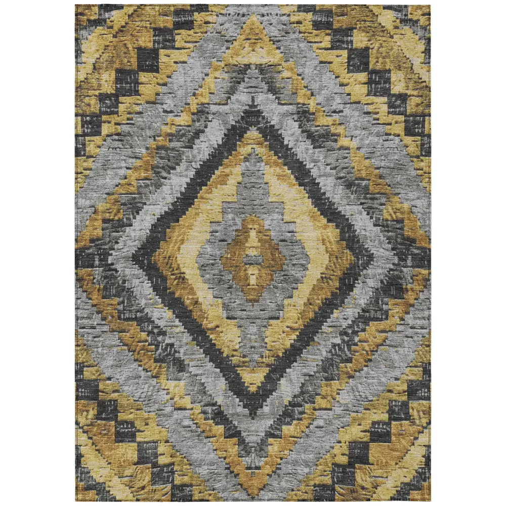Chantille ACN1890 Gold 10' x 14' Rug
