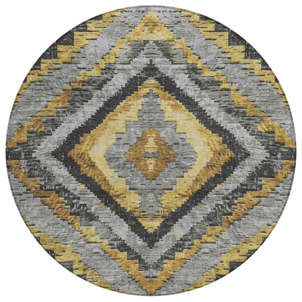 Chantille ACN1890 Gold 8' x 8' Rug