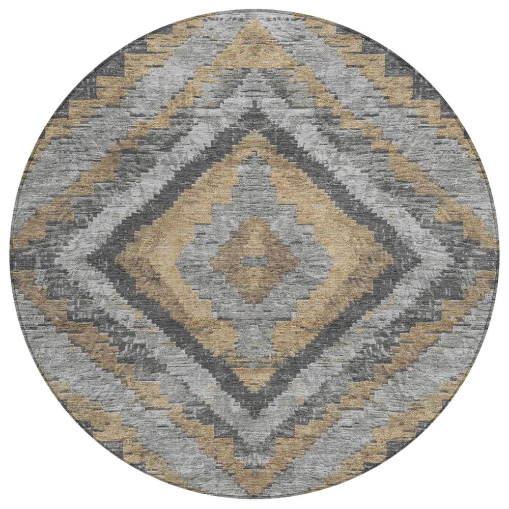 Chantille ACN1890 Khaki 8' x 8' Rug