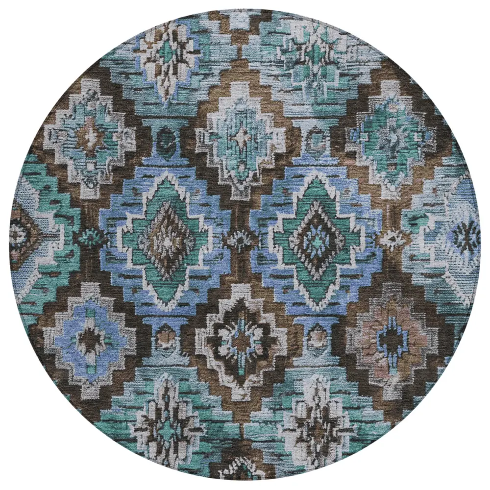 Chantille ACN1891 Brown 8' x 8' Rug
