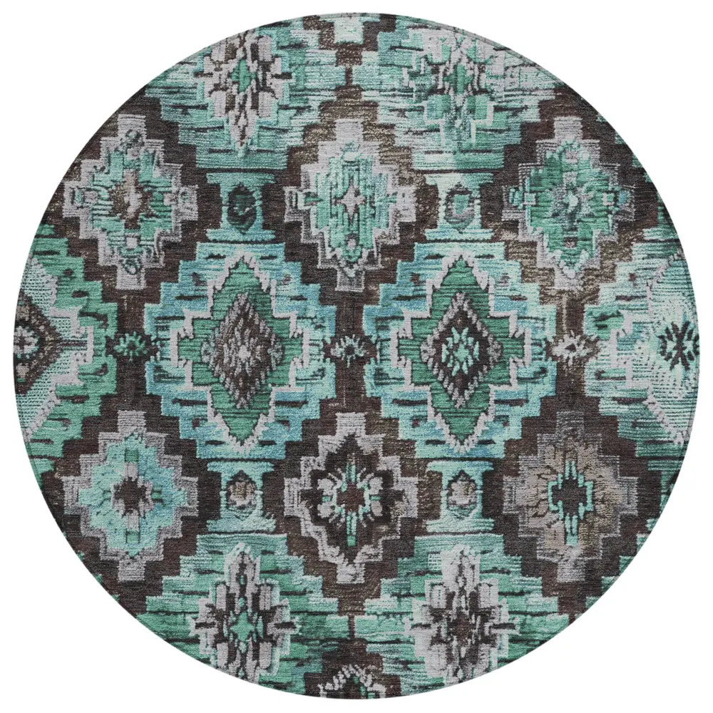 Chantille ACN1891 Teal 8' x 8' Rug