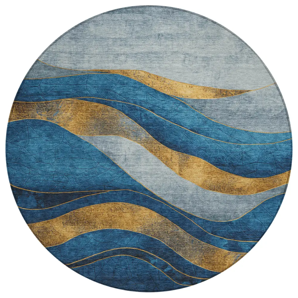 Chantille ACN1892 Blue 8' x 8' Rug