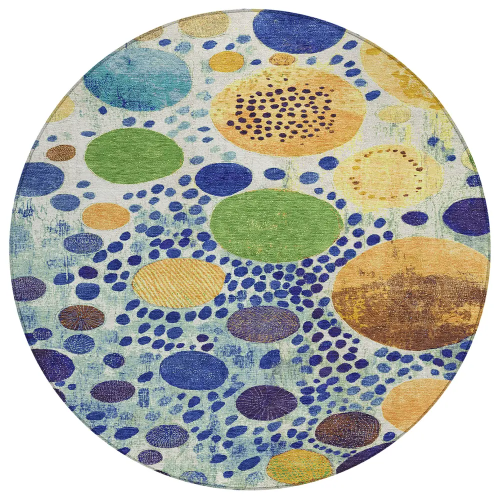 Chantille ACN1895 Navy 8' x 8' Rug