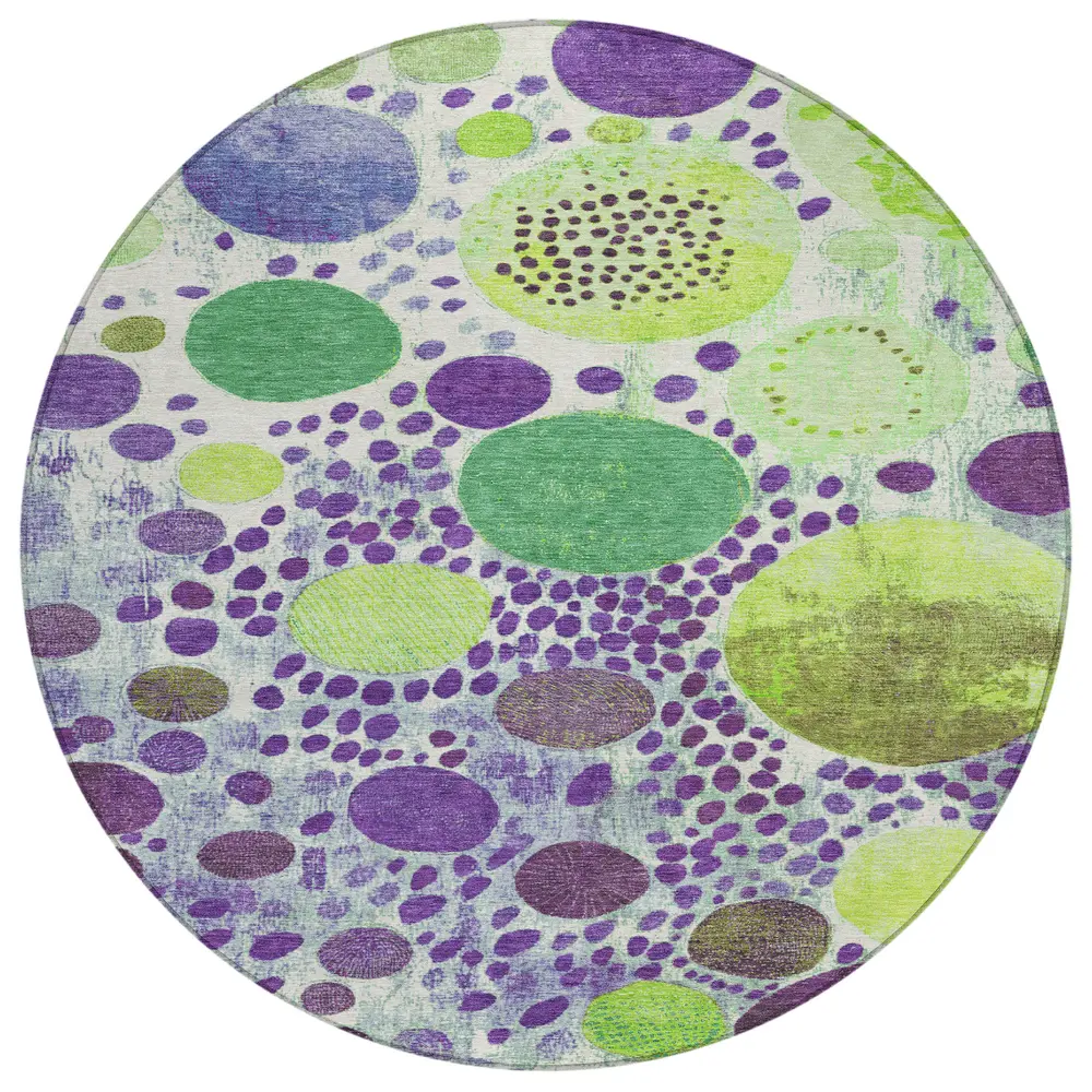 Chantille ACN1895 Purple 8' x 8' Rug