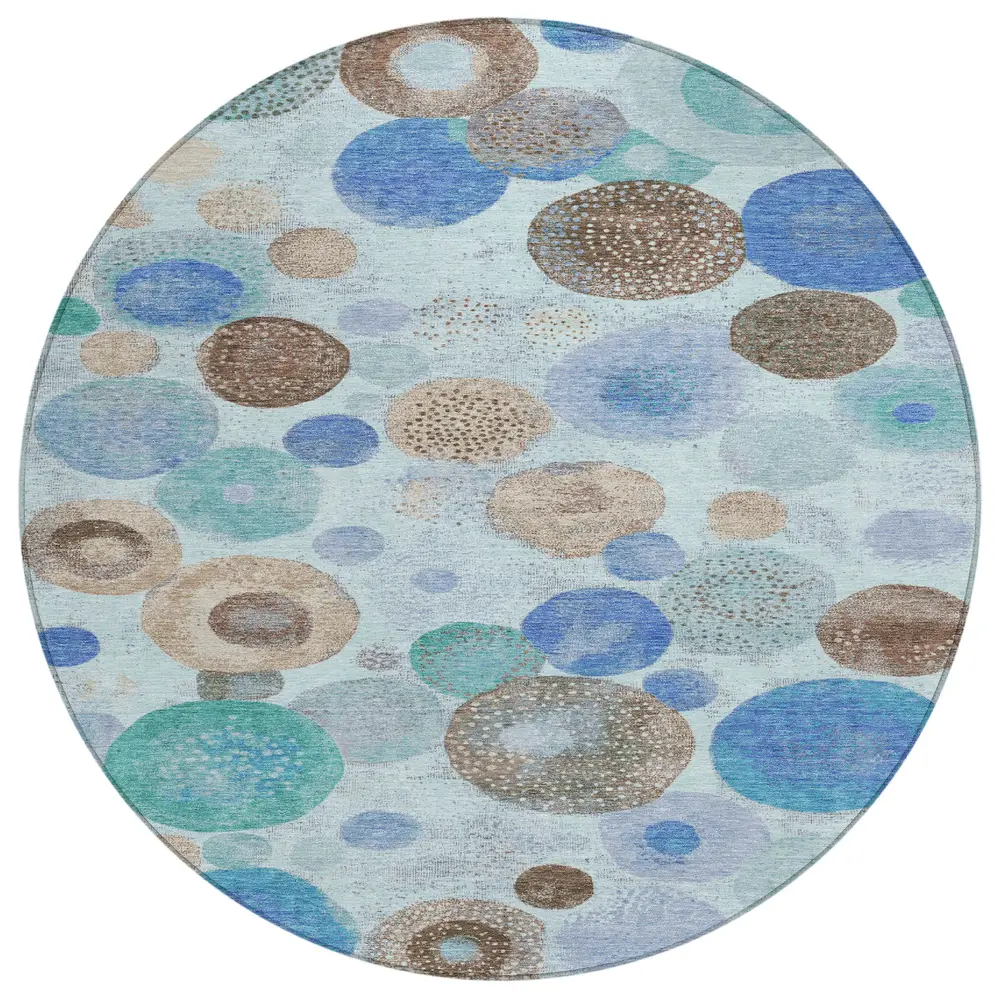 Chantille ACN1896 Teal 8' x 8' Rug