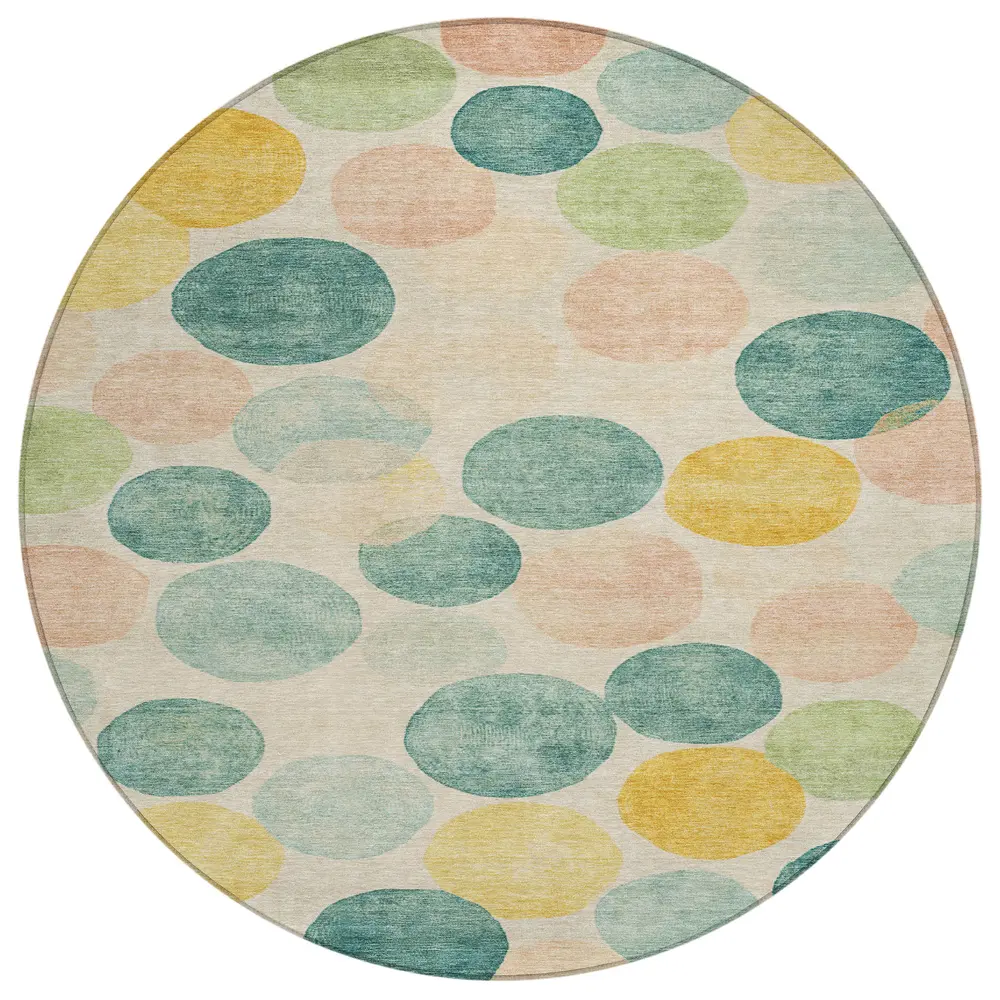 Chantille ACN1898 Teal 8' x 8' Rug