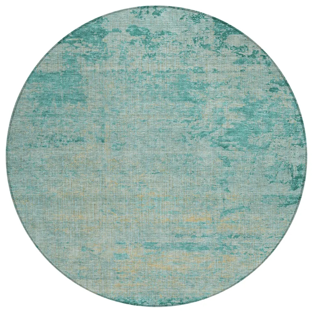 Chantille ACN1901 Teal 8' x 8' Rug