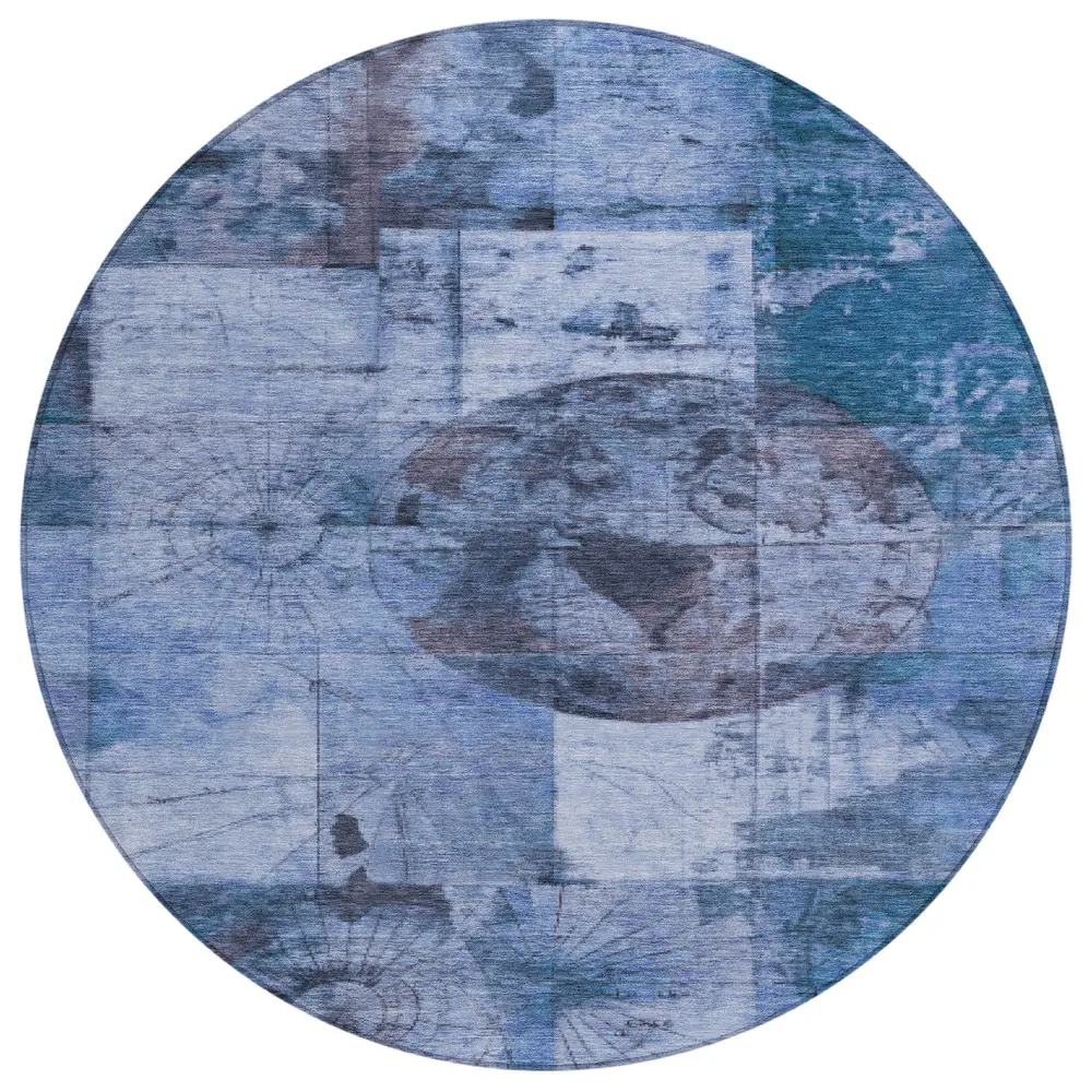 Chantille ACN1905 Blue 8' x 8' Rug