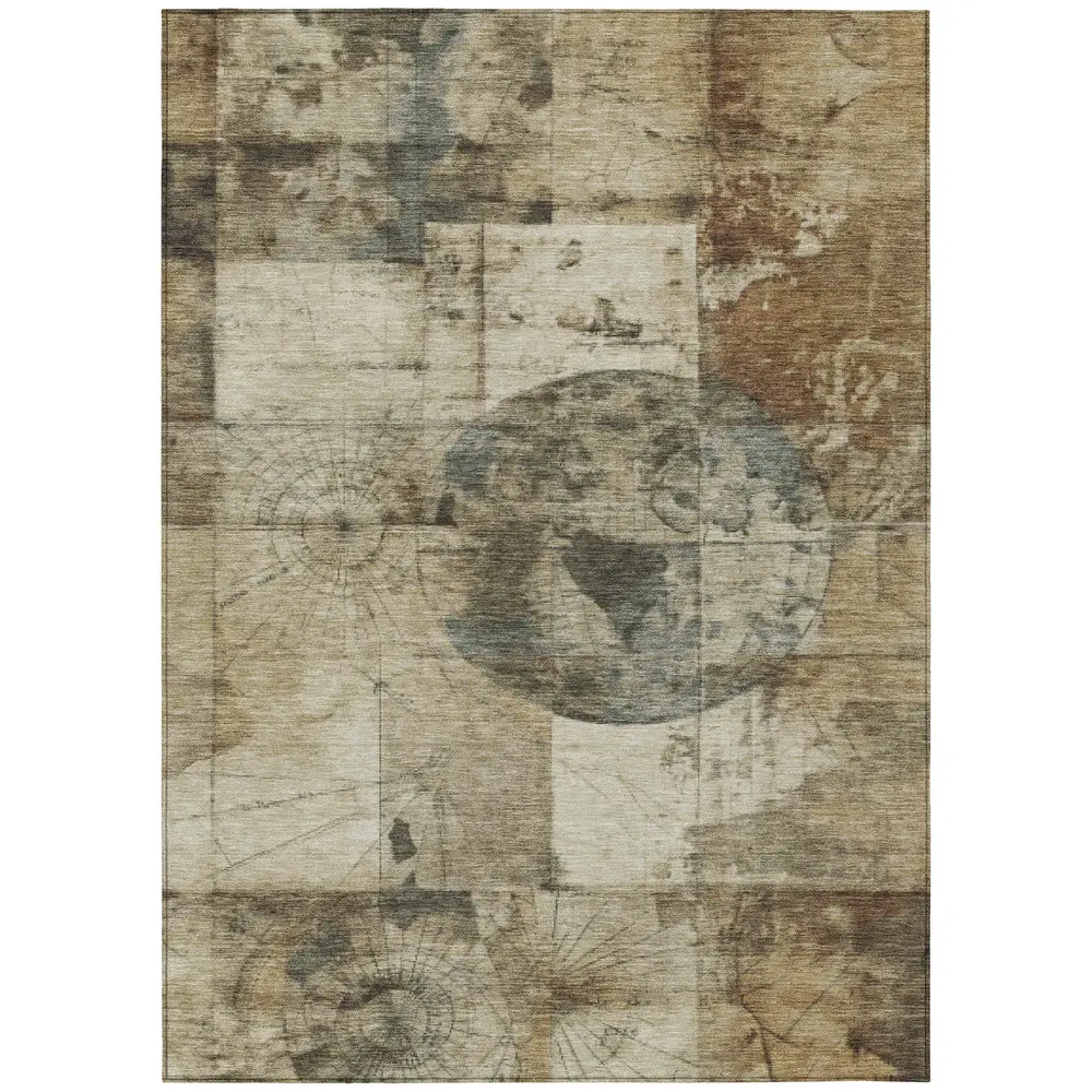 Chantille ACN1905 Taupe 3' x 5' Rug