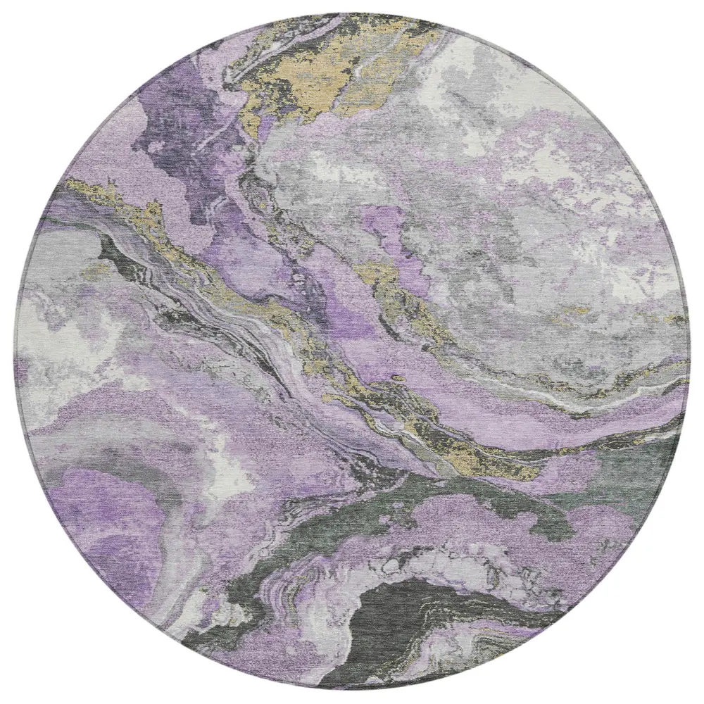 Chantille ACN1908 Lavender 8' x 8' Rug