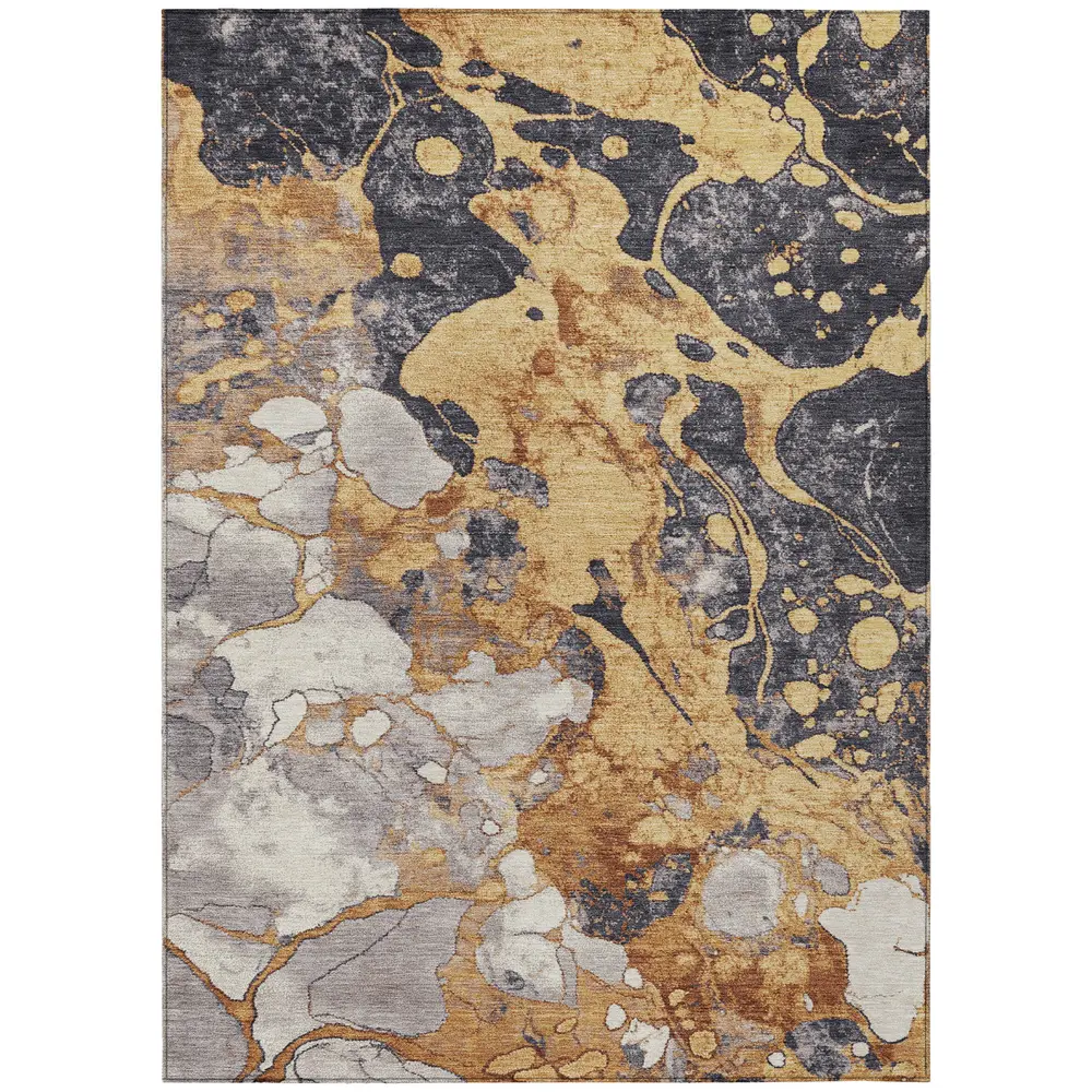 Chantille ACN1909 Gold 10' x 14' Rug