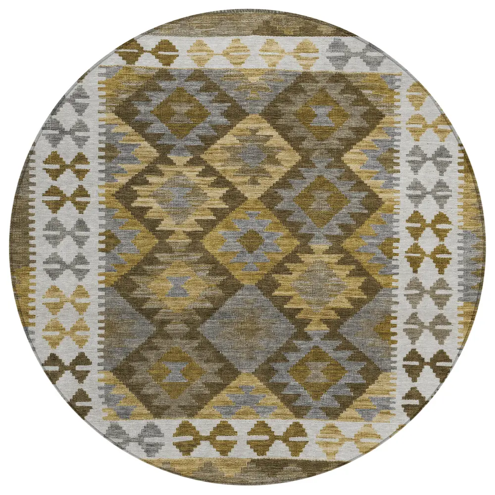 Chantille ACN1915 Brown 8' x 8' Rug