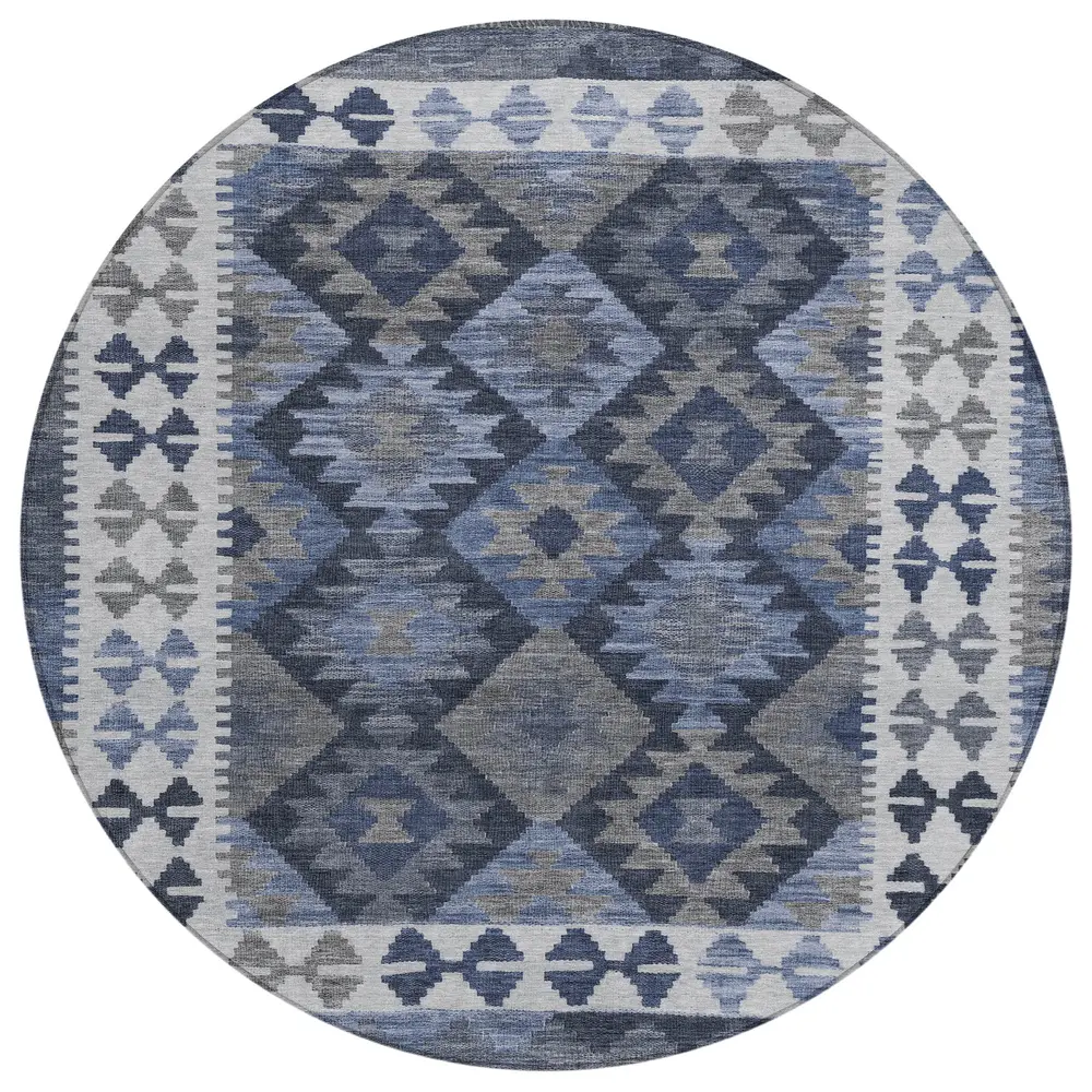 Chantille ACN1915 Navy 8' x 8' Rug