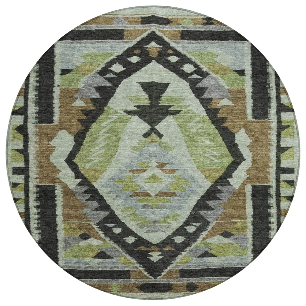 Chantille ACN1916 Brown 8' x 8' Rug